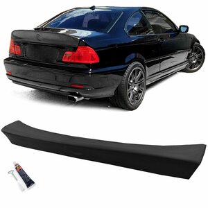Achterklepspoiler Voor BMW 3 Serie E46 Coupé (1999–2006)  Mat Zwart