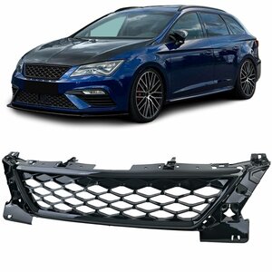 Sport Grill Voor Seat Leon FR 5F Honingraat Clean Look