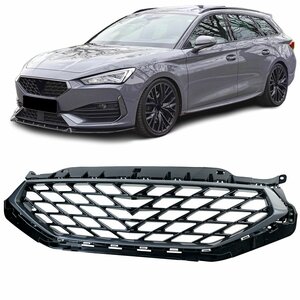 Sport Grill Voor Seat Leon FR KL (vanaf 2020) Honingraat Clean Look