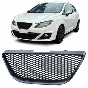 Sport Grill Voor Seat Ibiza 6J Honingraat Zwart