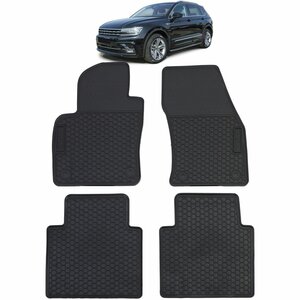 Premium Rubber Automatten Geschikt Voor Volkswagen Tiguan II Vanaf 2016