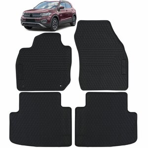 Premium Rubber Automatten Geschikt Voor Volkswagen T Cross Vanaf 2018