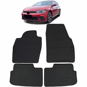 Premium Rubber Automatten Geschikt Voor Volkswagen Polo AW Vanaf 2018