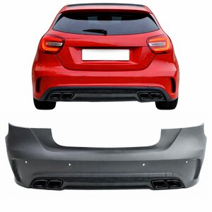Achterbumper Set Amg Look Geschikt voor Mercedes A Klasse W176
