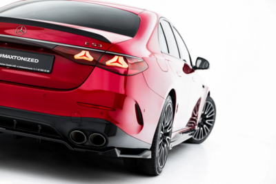 Maxton Design Mercedes AMG E53 Sedan / Estate W214 Rear Splitter Spoiler Versie 1