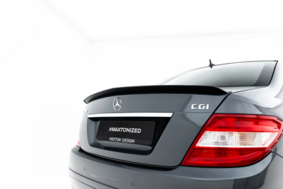 Maxton Design Mercedes C Klasse W204 Sedan Spoiler Cap Versie 1