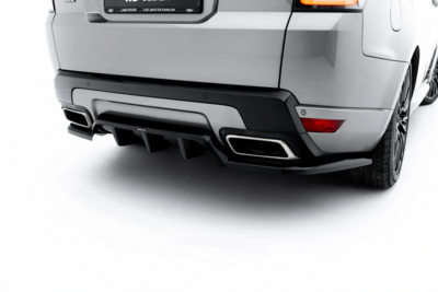 Maxton Design Land Rover Range Rover Sport Mk2 Facelift Rear Splitter Spoiler Versie 1