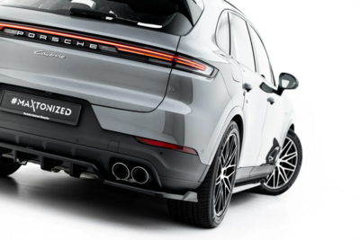 Maxton Design Porsche Cayenne SUV / Coupe Mk3 Facelift Rear Splitter Spoiler Versie 1
