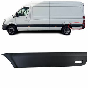 Sierlijst Achterzijde Zijwand Voor Mercedes Sprinter W906 L3 Linkerzijde