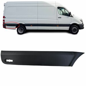 Sierlijst Achterzijde Zijwand Voor Mercedes Sprinter W906 L3 Rechterzijde
