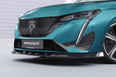 CSR Automotive Splitter Voorspoiler Spoiler Geschikt Voor Peugeot 308 (P51) CSL945