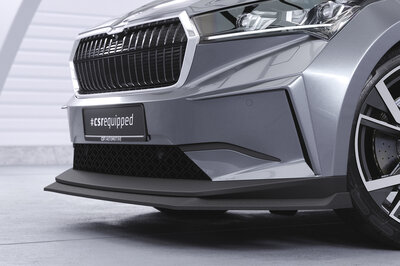 CSR Automotive Splitter Voorspoiler Spoiler Geschikt Voor Skoda Enyaq iV CSL647