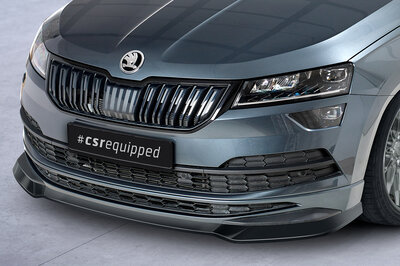 CSR Automotive Splitter Voorspoiler Spoiler Geschikt Voor Skoda Karoq Sportline CSL583