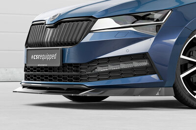 CSR Automotive Splitter Voorspoiler Spoiler Geschikt Voor Skoda Superb III (Typ 3V) CSL468