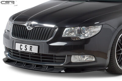 CSR Automotive Splitter Voorspoiler Spoiler Geschikt Voor Skoda Superb II CSL420