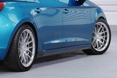 CSR Automotive Side Skirts Diffusers Geschikt Voor Seat Leon 3 (Typ 5F) ST / 5-Türer SS468