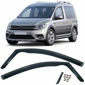Zijwindscherm Geschikt Voor Volkswagen Caddy 3 2k 2004-2015 Zijwindschermen Zijwind Regen
