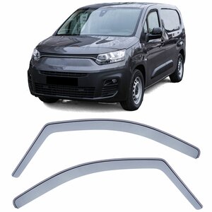 Smoke Zijwindscherm Voor Fiat Doblo vanaf 2023 Zijwindschermen Zijwind Regen 