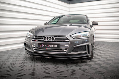Maxton Design Audi A5 / S5 F5 S-Line Coupe / Sportback Voorspoiler Spoiler Splitter Versie 2