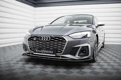 Maxton Design Audi S5 / A5 F5 S-line Facelift Spoiler Splitter Versie 1