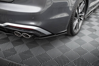 Maxton Design Audi S5 / A5 F5 S Line Facelift Rear Side Splitters 