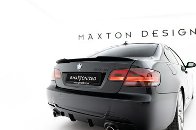 Maxton Design Bmw 3 Serie E92 Coupe M Pack Achterklep Spoiler Cap extension  Versie 1
