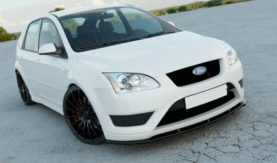 Ford Focus ST Voorpoiler Splitter 2004 t/m 2007 Carbon look