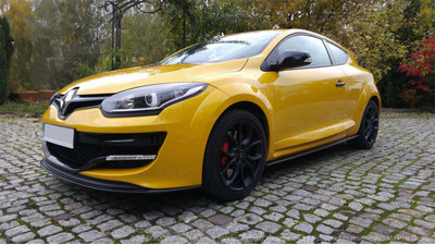 Maxton Design Renault Megane 3 RS Voorspoiler Spoiler Splitter Versie 1 