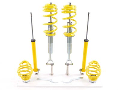 FK Automotive schroefset verlaging Geschikt Voor Volkswagen Passat 3BG Sedan 35-70mm AK street 