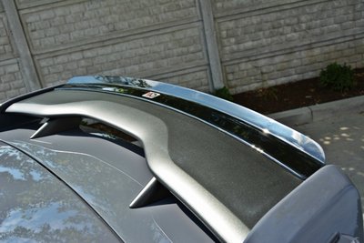 Achterklep Dakspoiler Spoiler extention Ford Focus 3 RS vanaf 2015 Hoogglans Pianolak Zwart