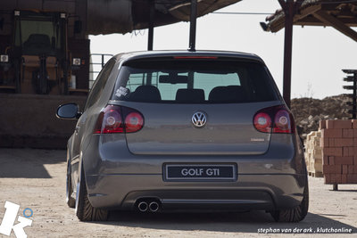Maxton Design achterbumper aanzetstuk GTI Edition 30 Look Geschikt voor Volkswagen Golf 5 