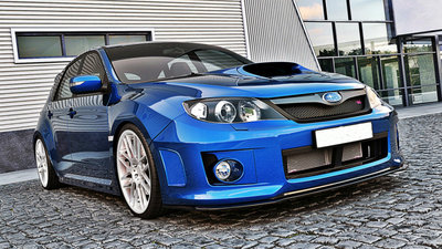 Maxton Design Subaru Impreza Mk3 WRX STI Voorspoiler Spoiler Splitter 2011 t/m 2014