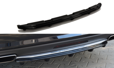 Maxton Design Mercedes CLS C218  Centre Rear Splitter Diffuser (verticale strepen)  
