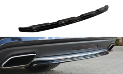 Maxton Design Mercedes CLS C218 Centre Rear Splitter (zonder verticale strepen)