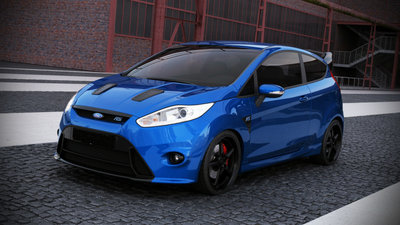 Ford Fiesta MK7 Facelift RS LOOK Voorbumper 