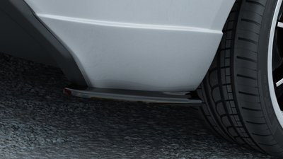 Rear Side Splitters Ford Fiesta MK7 08 t/m 13