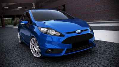 Voorbumper Ford Fiesta MK7 ST LOOK 08 t/m 13