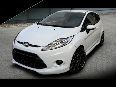 Maxton Design Ford Fiesta MK7 Voorbumper Spoiler