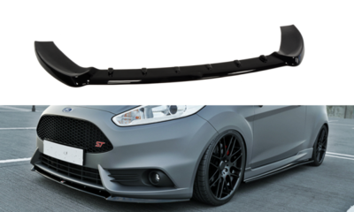 Maxton Design Ford Fiesta MK7 ST Facelift Voorspoiler Spoiler Splitter (CUPRA) 