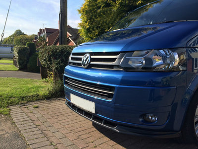 Maxton Design Volkswagen T5 Transporter Facelift Voorspoiler Spoiler Splitter Versie 1