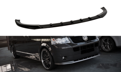 Maxton Design Voorspoiler Spoiler Splitter Geschikt Voor Volkswagen T5 Transporter 2003 t/m 2009 