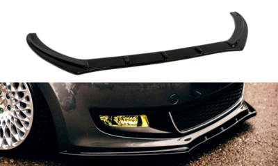 Maxton Design Volkswagen Polo 6R Voorspoiler Spoiler Splitter Versie 1