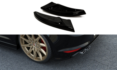 Maxton Design Rear Side Splitters Versie.1 Geschikt Voor Volkswagen golf 7 R R20 