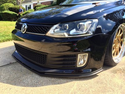 Maxton Design Splitter Voorspoiler spoiler Geschikt Voor Volkswagen Jetta GLI  