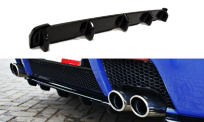 Maxton Design Alfa Romeo 147 GTA Centre Rear Splitter (Verticale Strepen) 