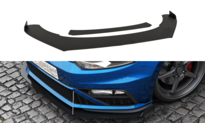 Maxton Design Wing Racing Voorspoiler spoiler Geschikt Voor Volkswagen Polo GTI 6C 