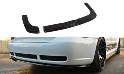 Maxton Design Rear Splitter Spoiler Audi RS4 B5 Hoogglans Pianolak Zwart