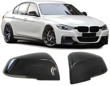 Bmw 3-serie F30 F31 M3 Carbon spiegelkappen 