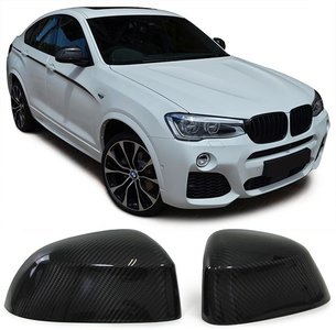 Passend Voor Bmw X4 F26 Facelift Carbon spiegelkappen 