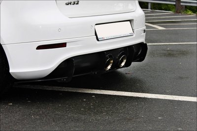 Maxton Design Racing Diffuser Centre Rear Splitter  Geschikt Voor Volkswagen Golf 5 R32 
